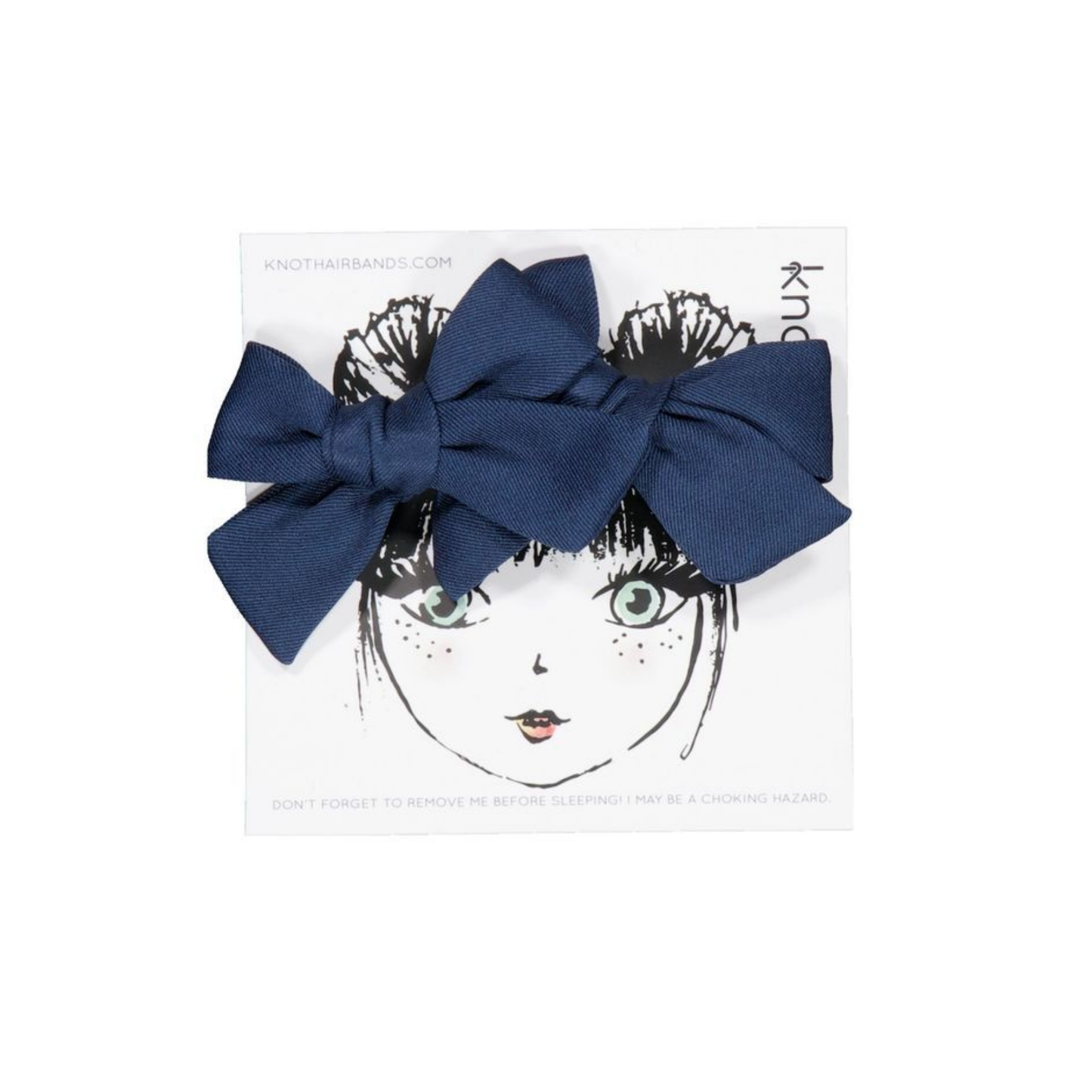 Knot Blue Jay Lustre Mini Bow Set
