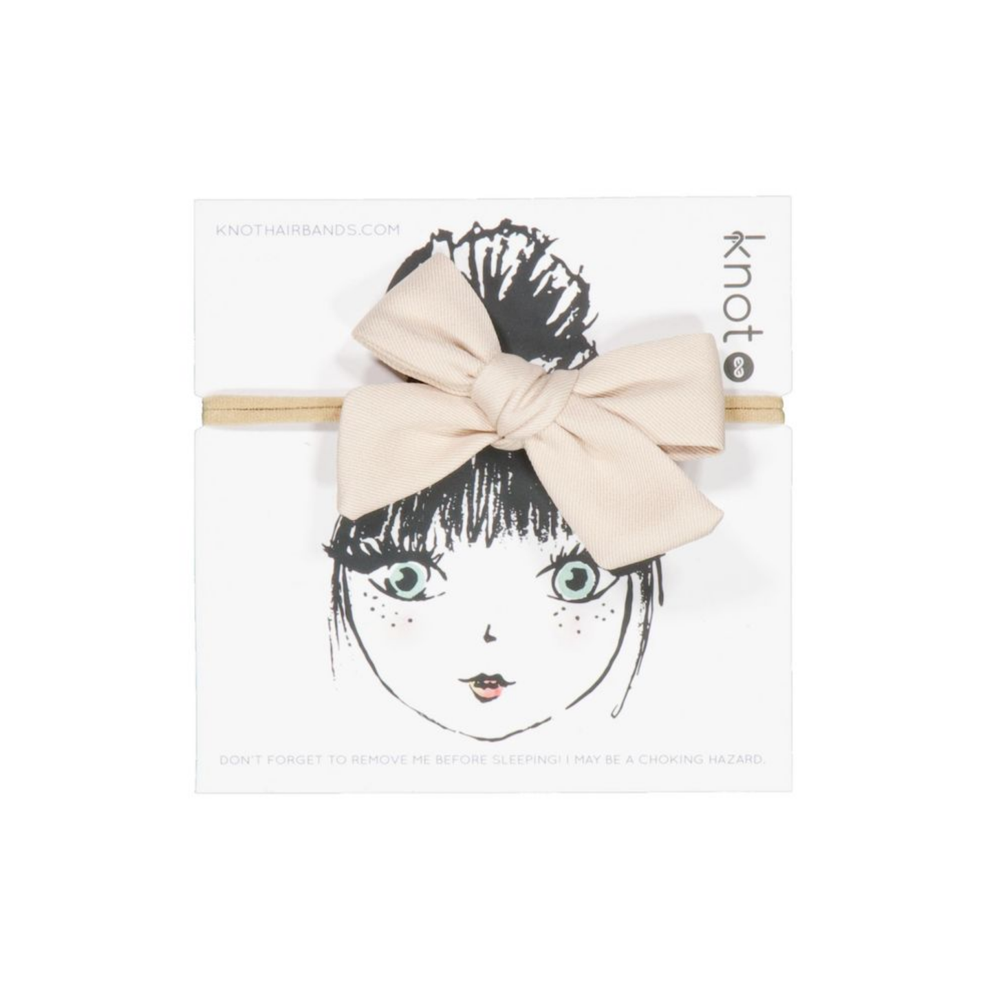 Knot Dove Lustre Mini Bow Band