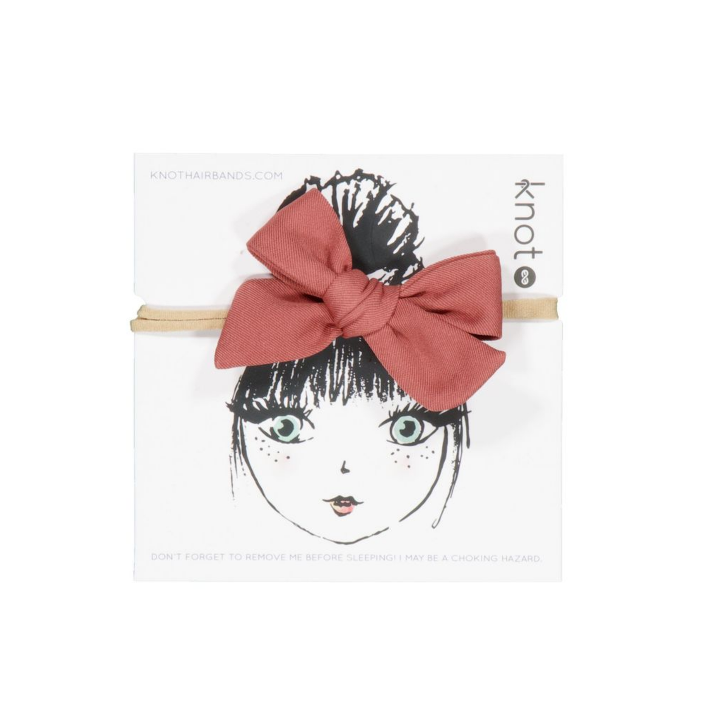 Knot Rosefinch Lustre Mini Bow Band