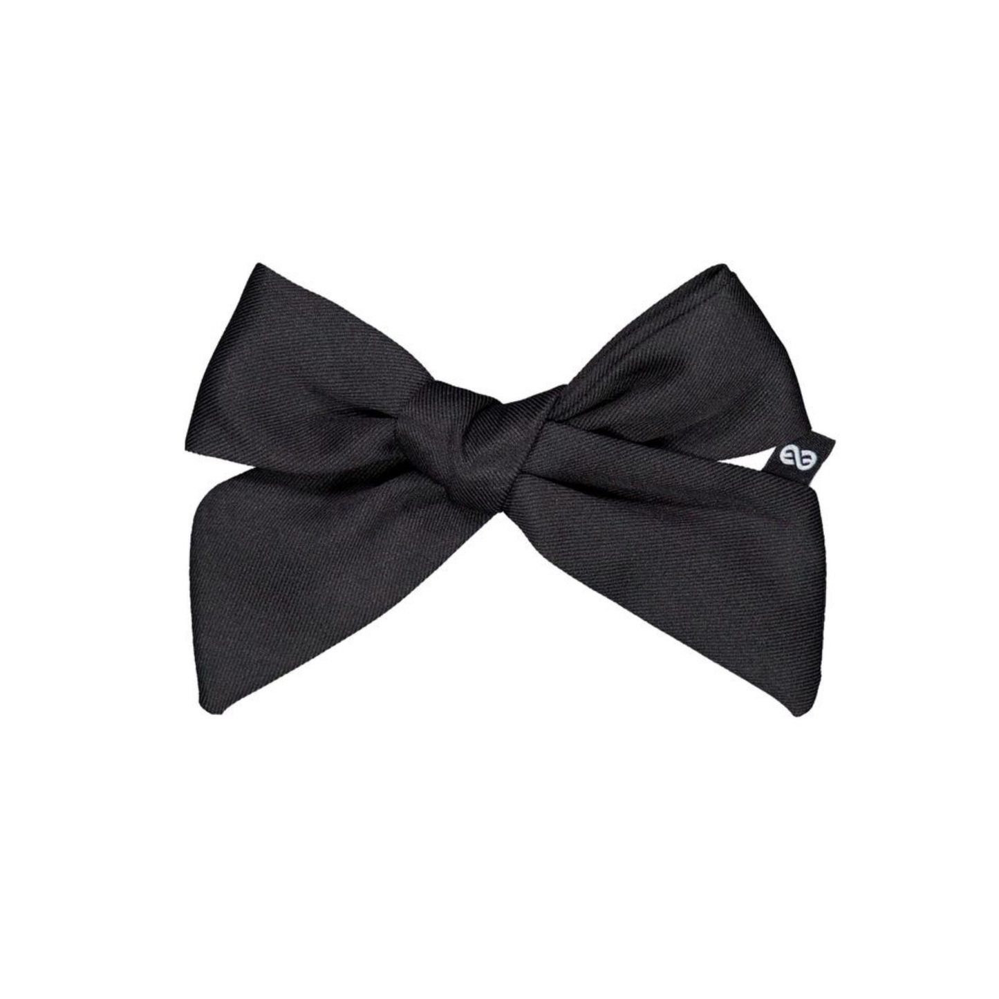Knot Blackbird Lustre Short Bow Clip