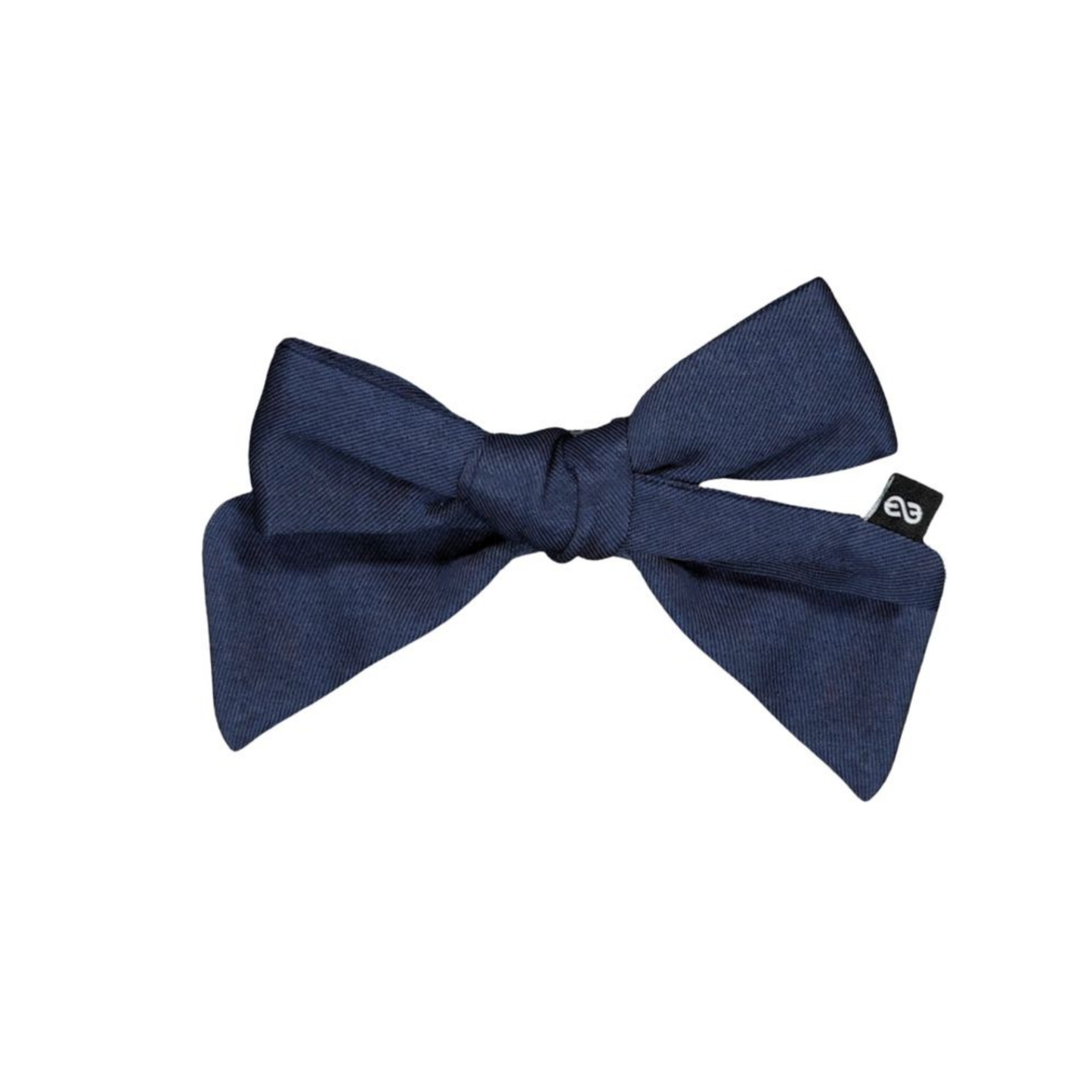 Knot Blue Jay Lustre Short Bow Clip