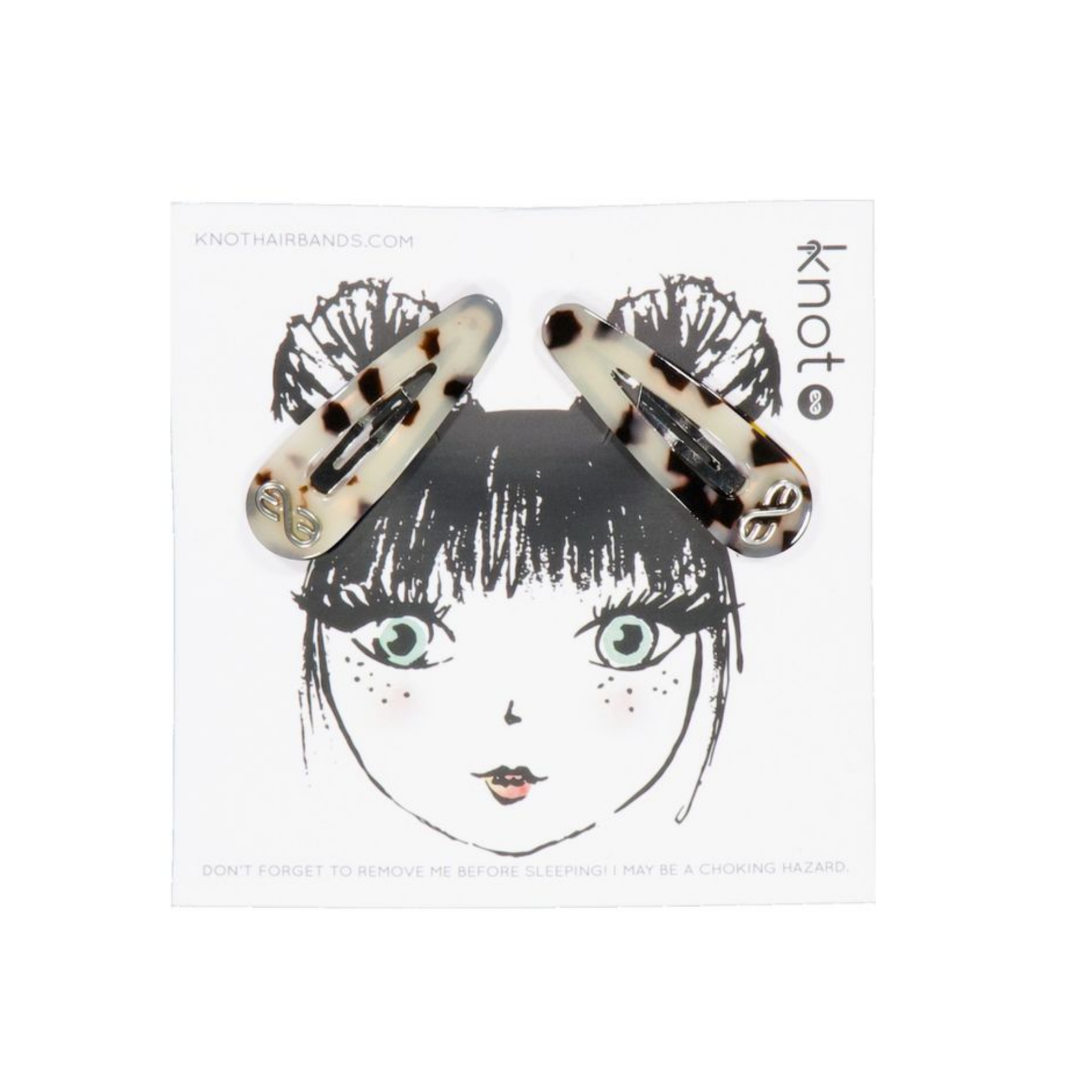 Knot Dove Tortoise Snap Clip Set