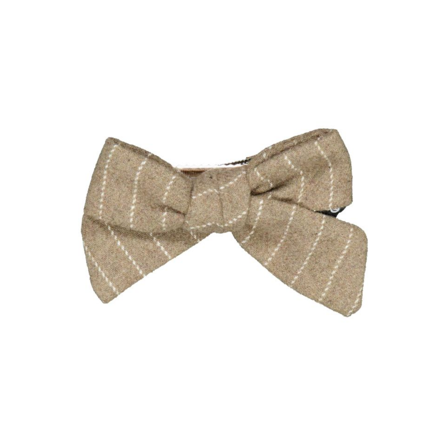 Knot Quail Twing Striped Bow Clip