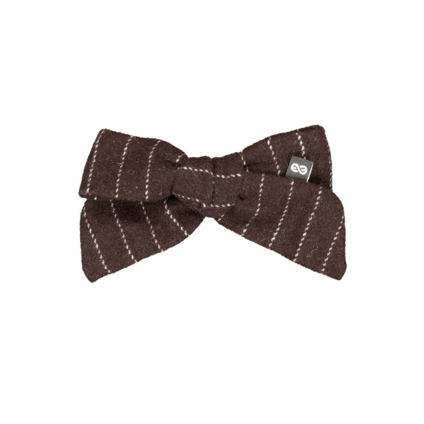 Knot Sparrow Twing Striped Bow Clip