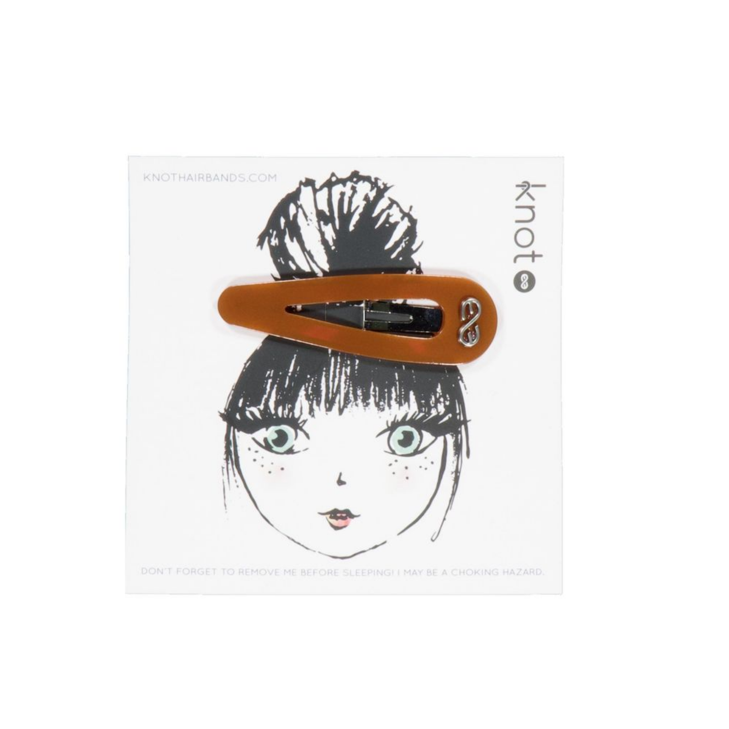 Knot Sparrow Tortoise Jumbo Snap Clip