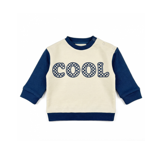 Louis Louise Cream Infant Jimmy Long Sleeve Sweatshirt