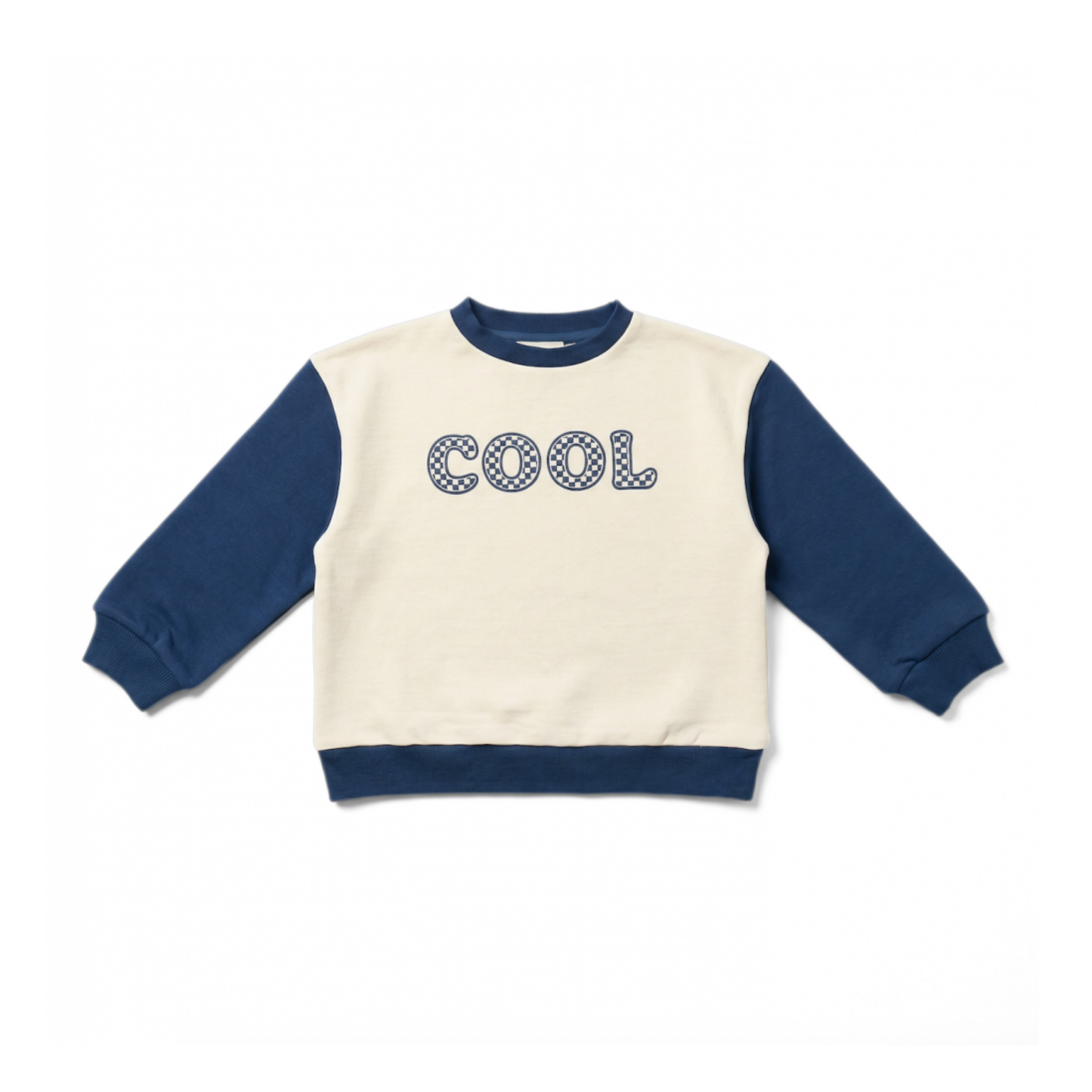 Louis Louise Cream Mike Long Sleeve Sweatshirt