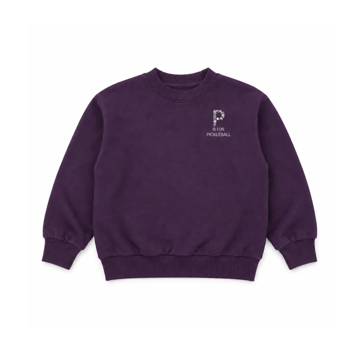 Bonjoy Purple Pickleball Sweatshirt