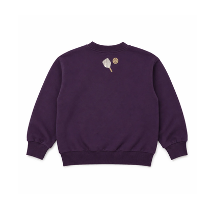 Bonjoy Purple Pickleball Sweatshirt