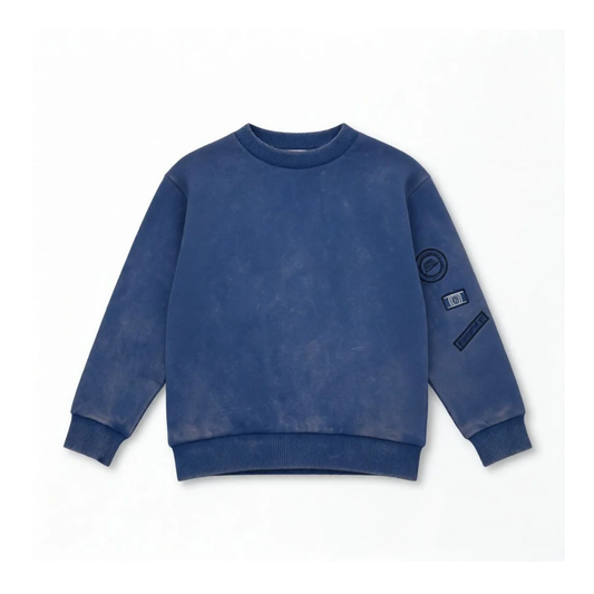 Bonjoy Blue Wash Alpes Sweatshirt