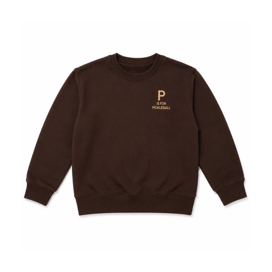 Bonjoy Brown Pickleball Sweatset