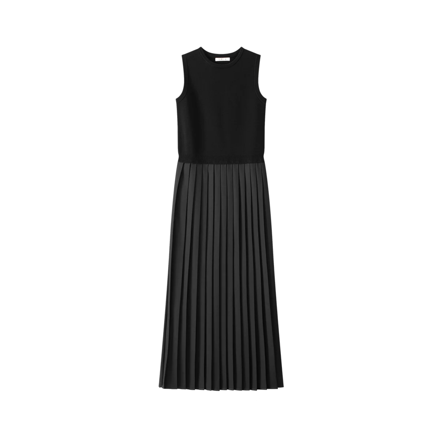 Coco Blanc Black Knit Sleeveless Jumper