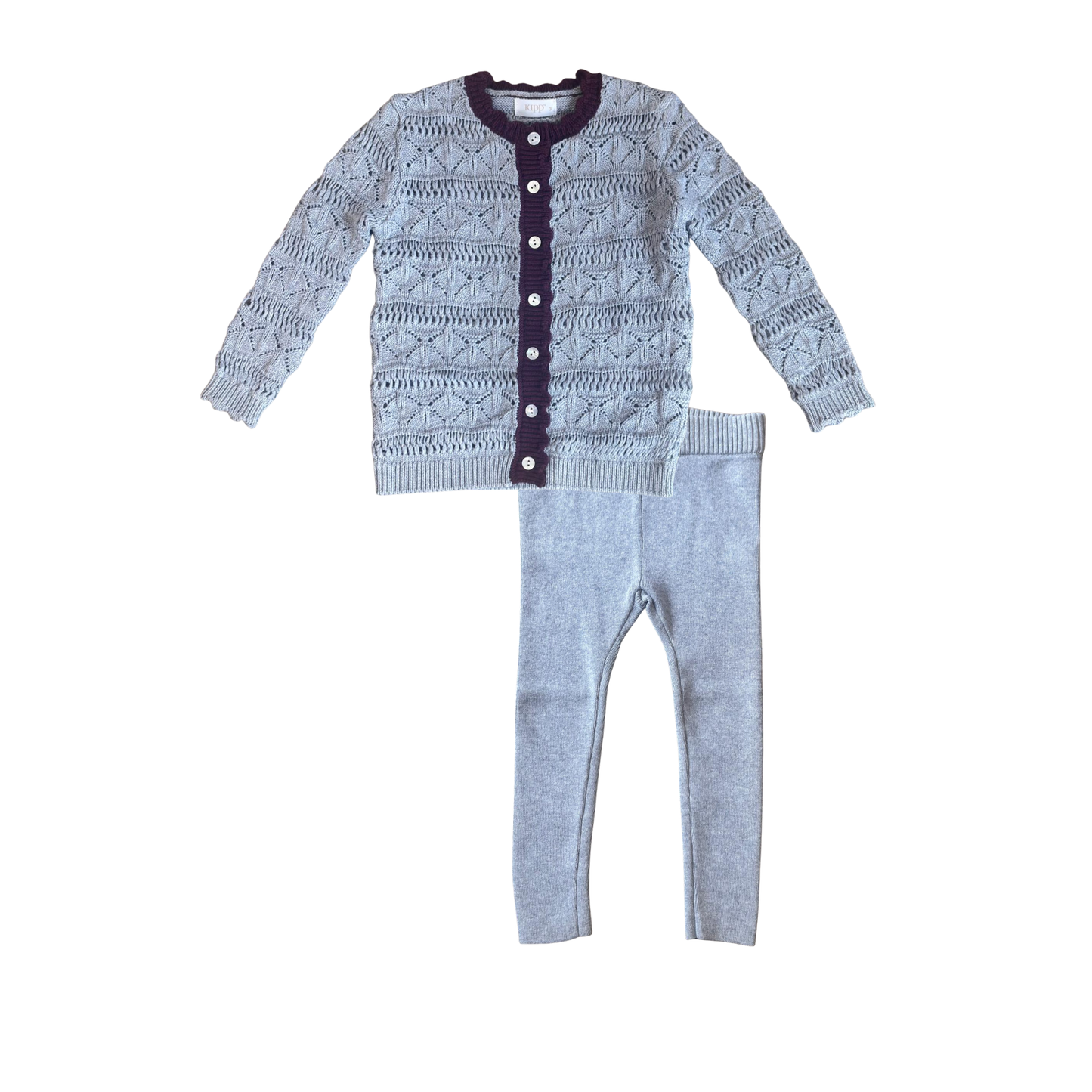 Kipp Grey Cynthia Knit Set