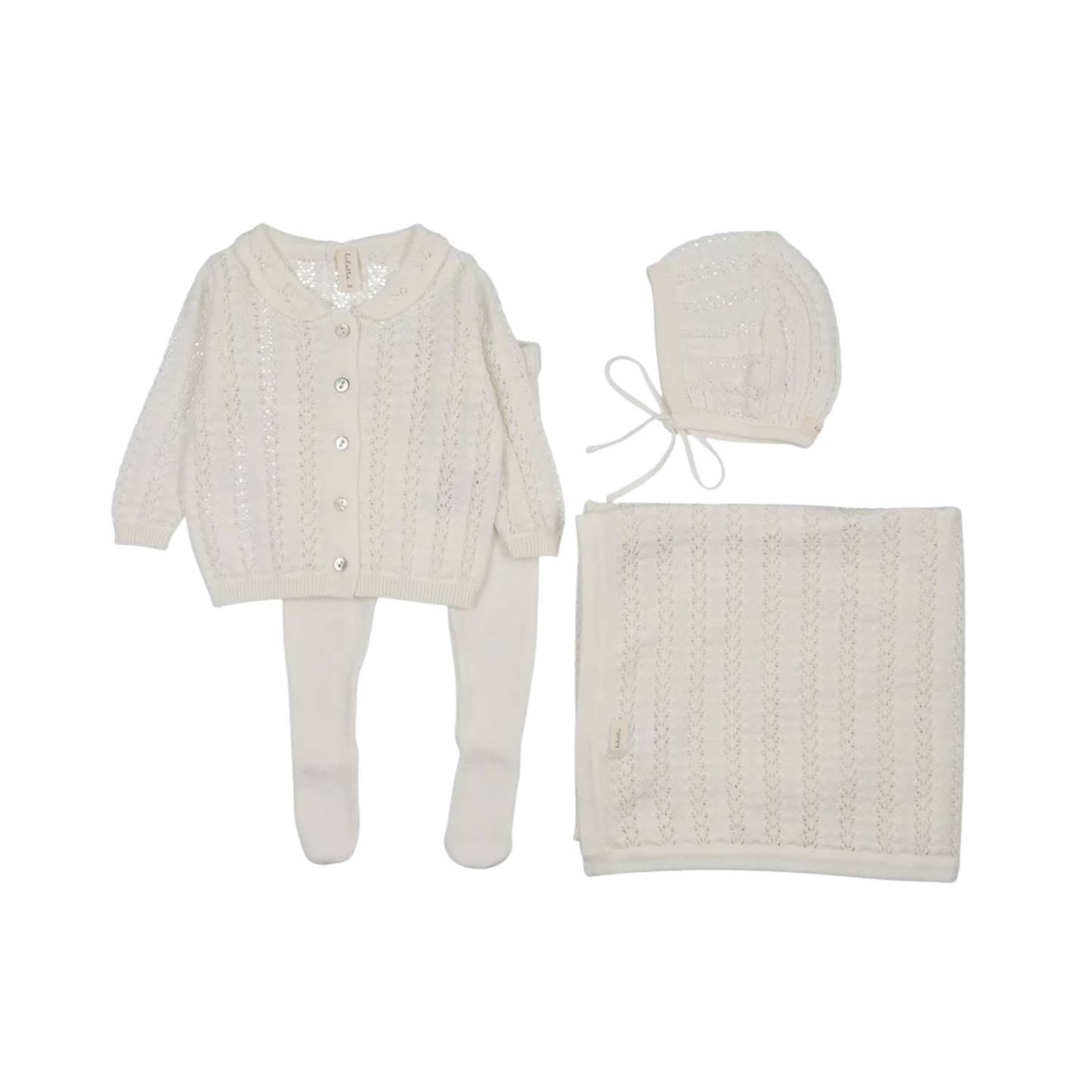 Crochet Bris Set + Blanket