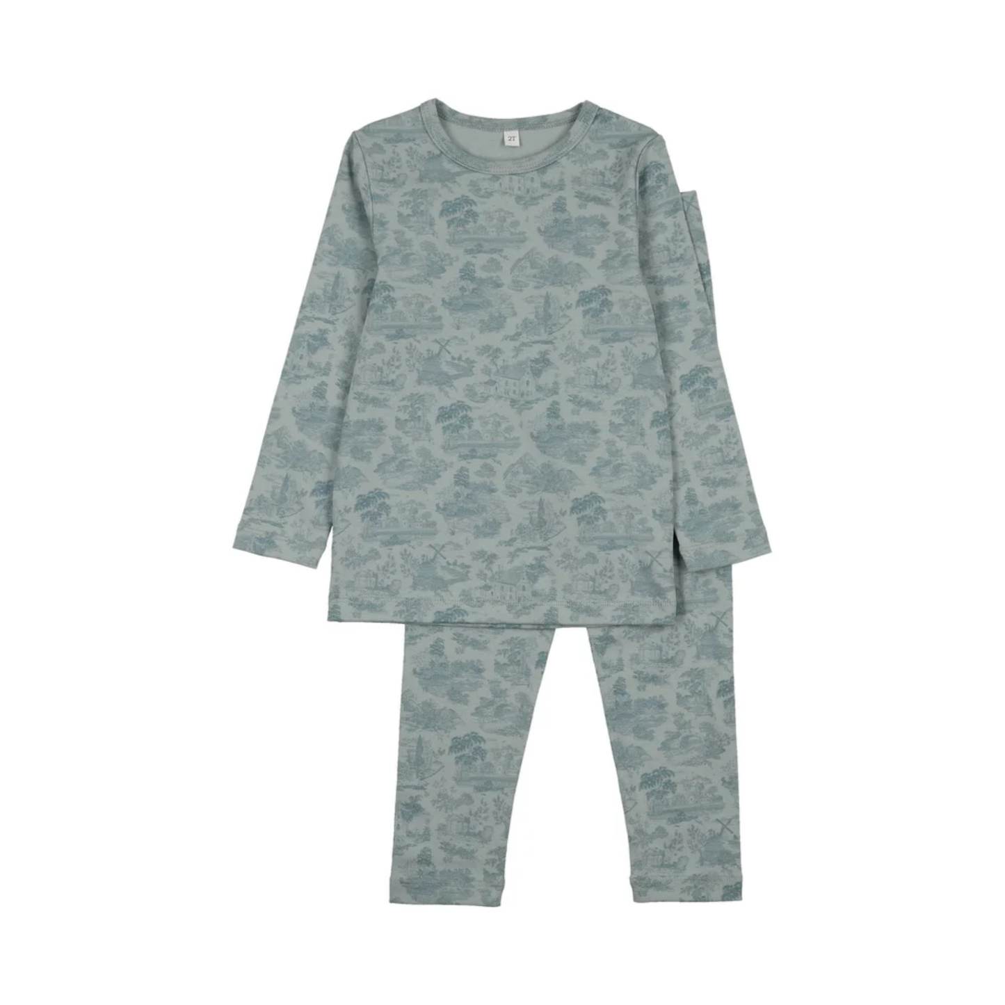 Bonjoy Blue Farmhouse (Toile) Pajama