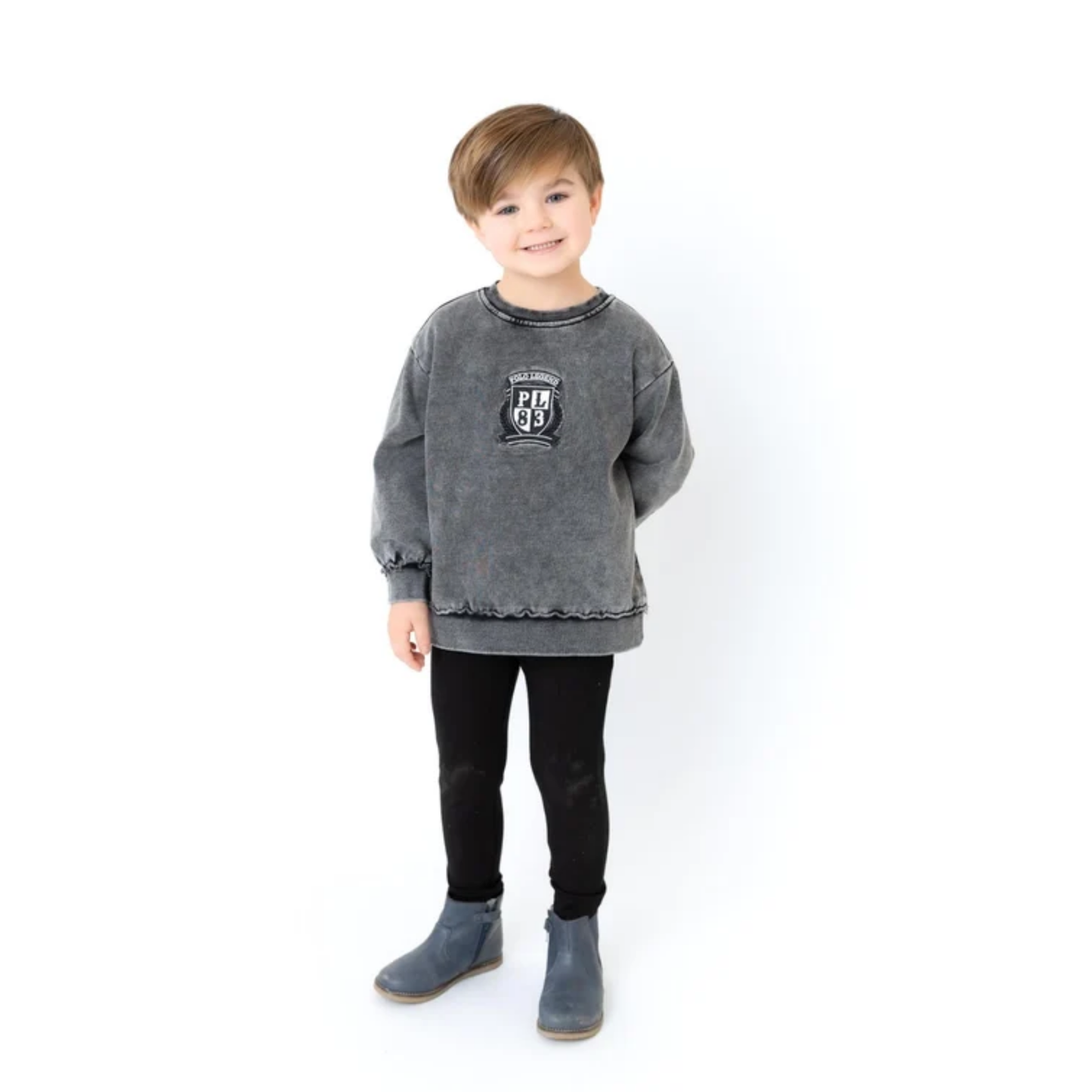 Bonjoy Black Wash Black Wash Sweatshirt