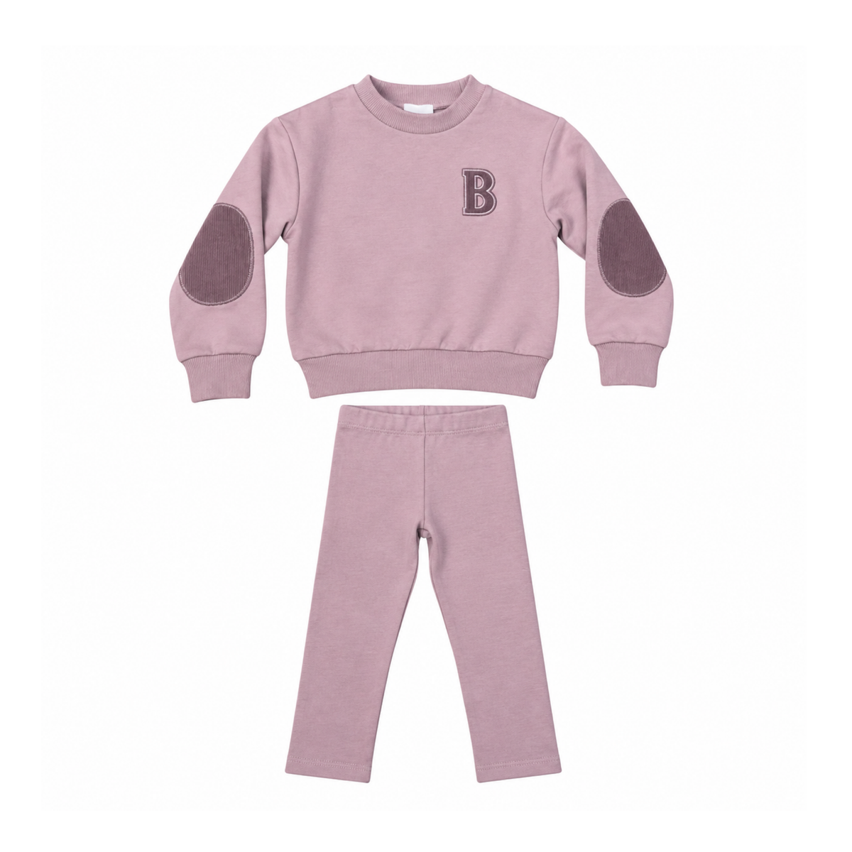 Bonjoy Pink Corduroy Sweatset