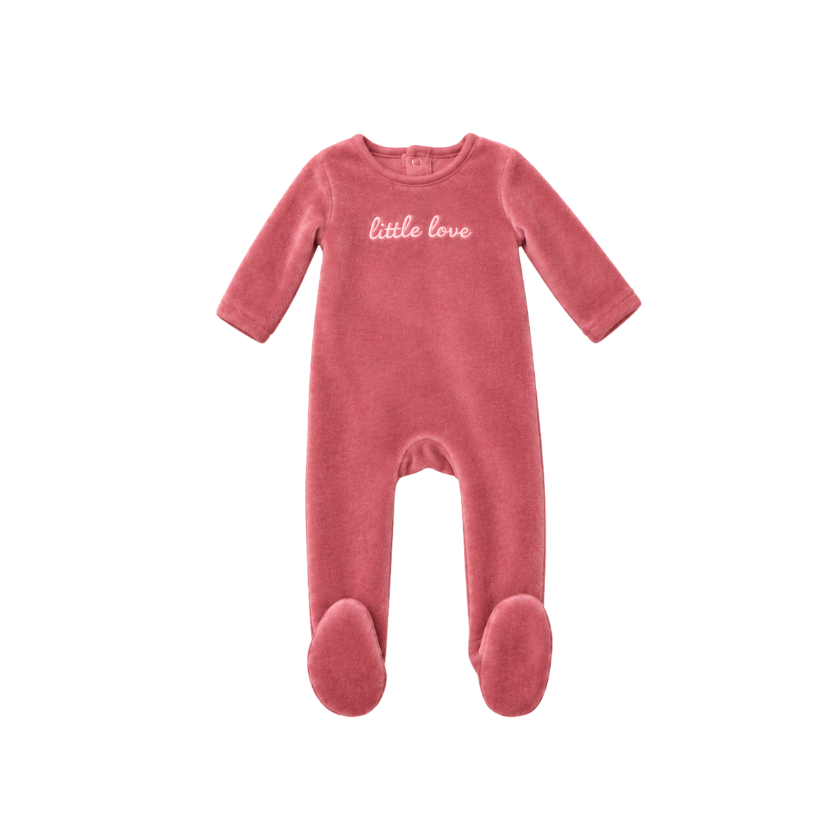 Bonjoy Pink Little Love Footie