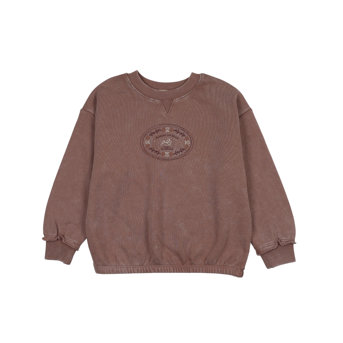 Analogie Misty Lilac Stitch Studio Girls Sweatshirt