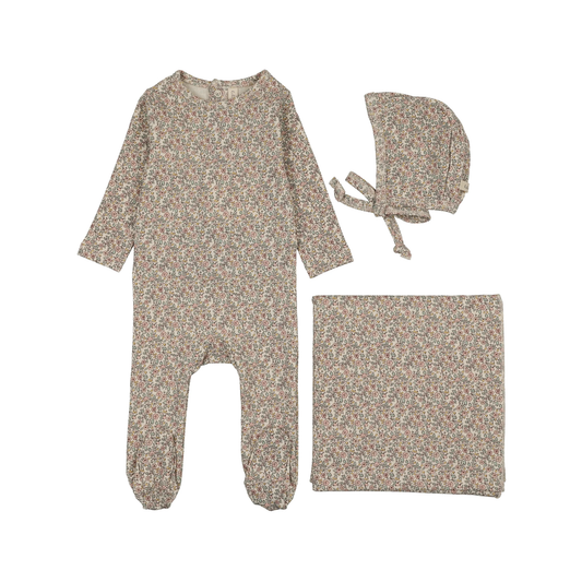 Lilette Pink Sweet Liberty Print Layette Set