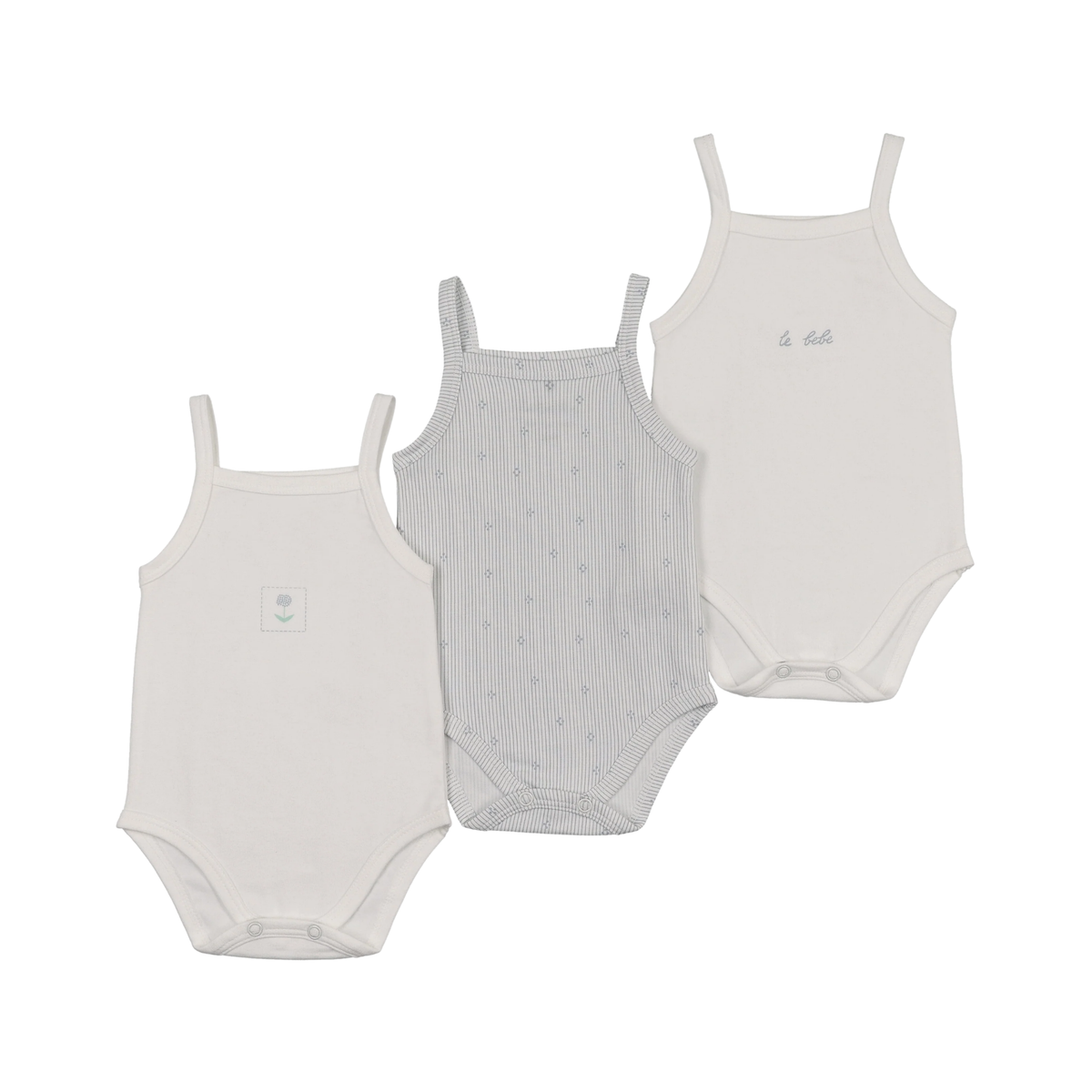 Lilette PRINT New Baby Undershirts