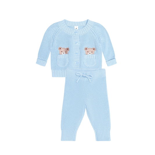 Huxbaby Baby Blue My First Newborn Set