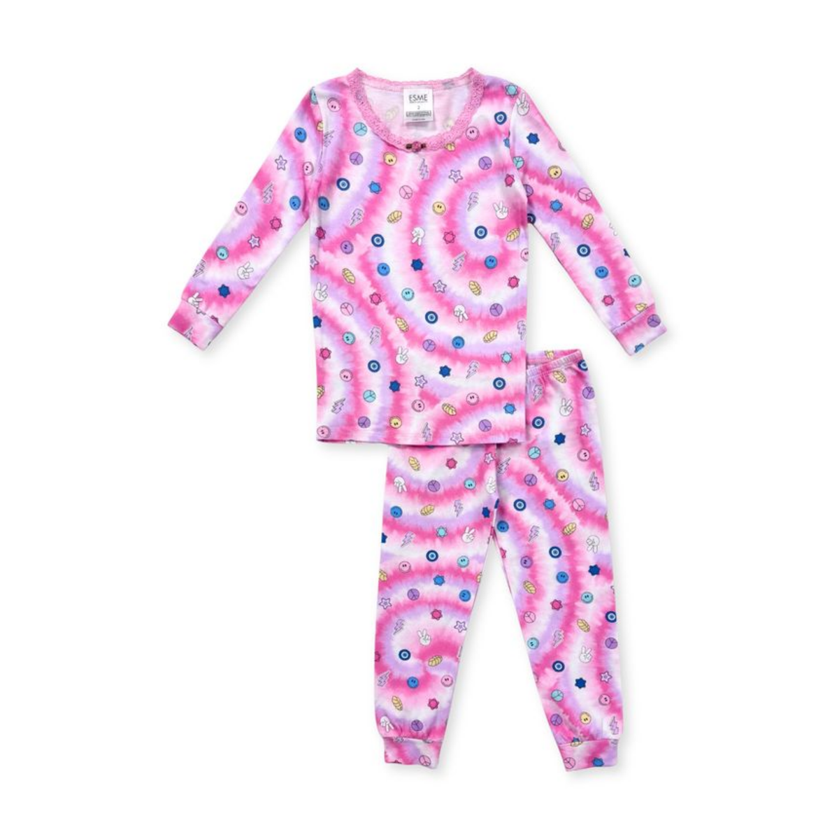 Esme Pink Challah Long Sleeve Pajama