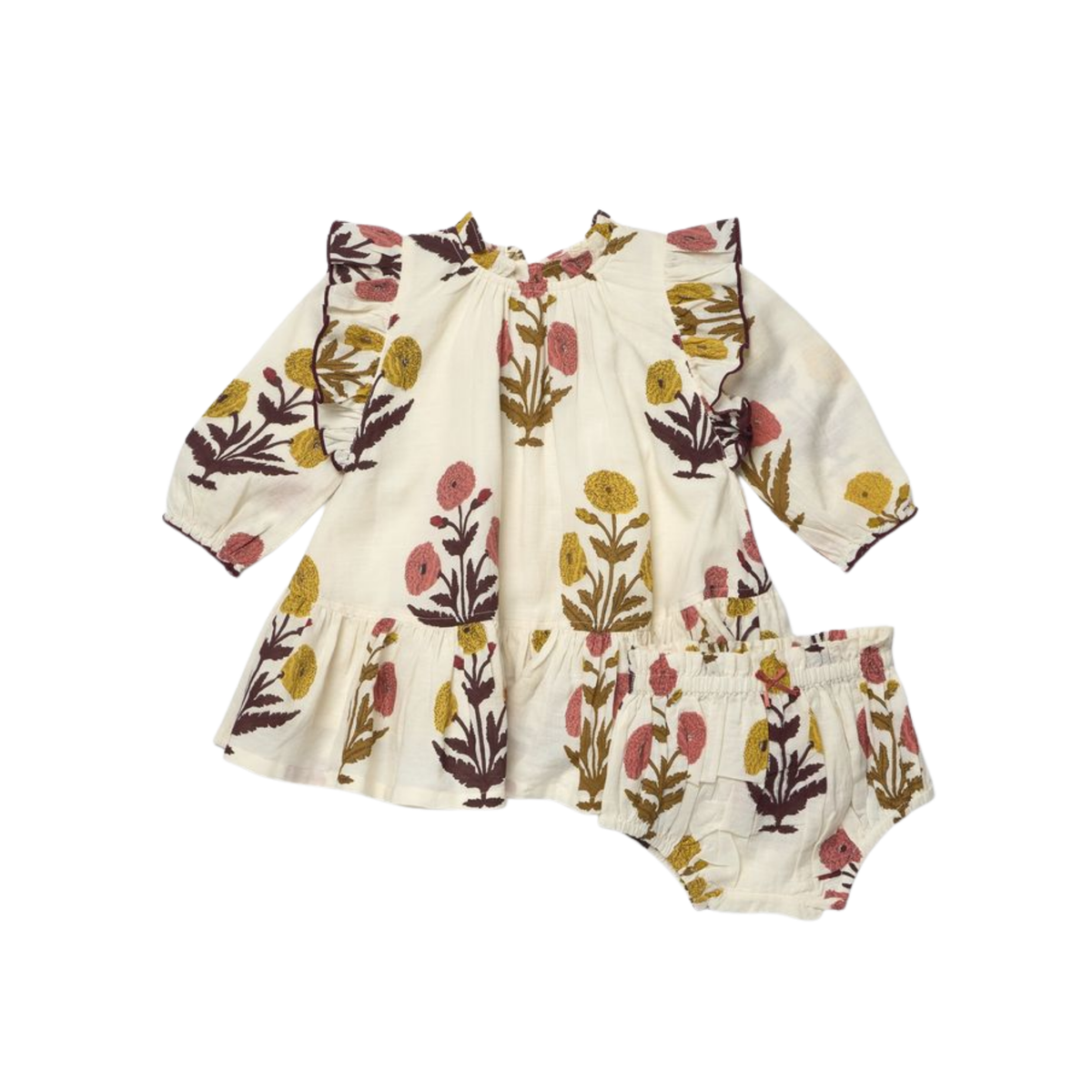 Pink Chicken Harvest Dandelion Harper Dress Set