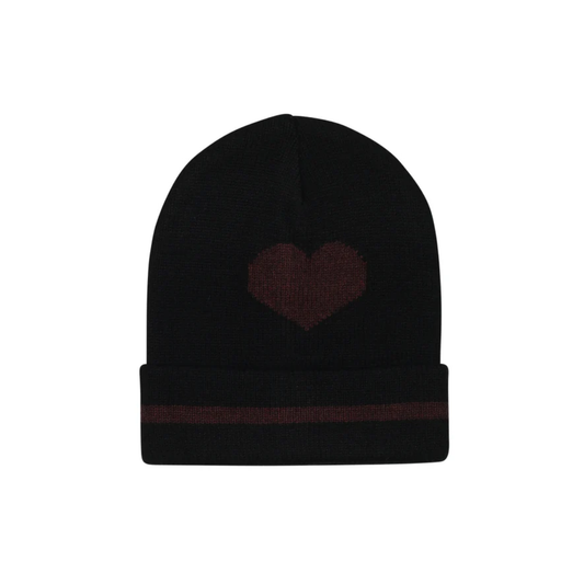 Zubii Heart/Stripe Beanie