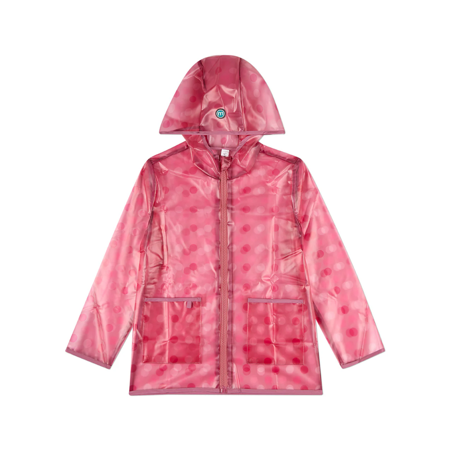 Memoi Polka Dot Kids Raincoat