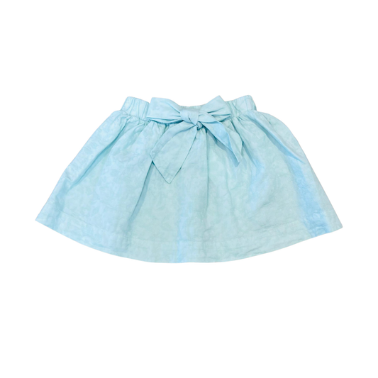 L'Orsobruno Water Green Bow Short Skirt