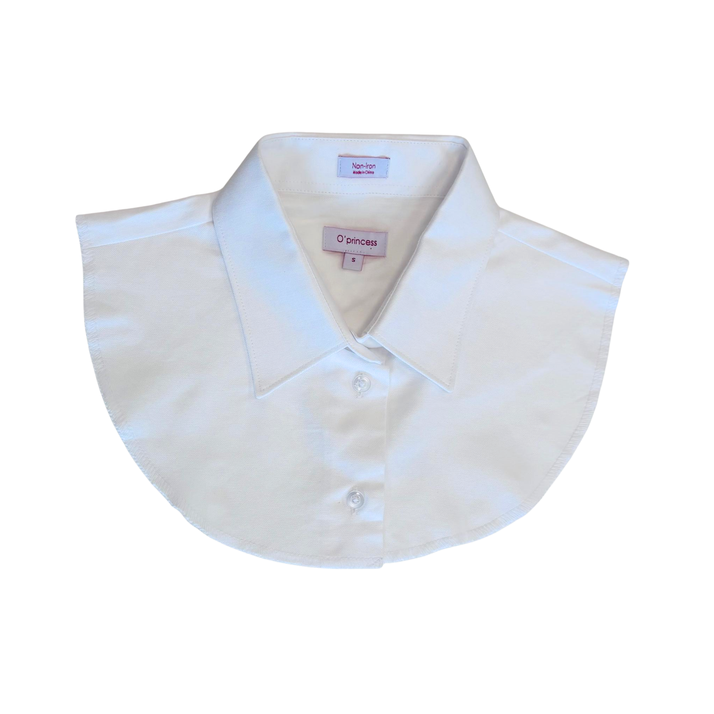 O'princess White Plain Collar
