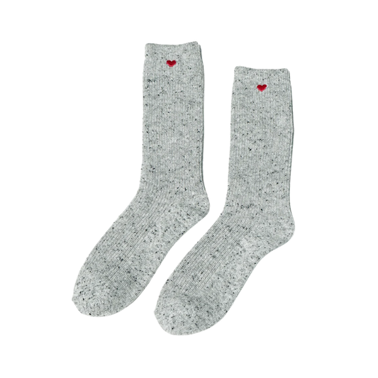 Le Bon Shoppe Embroidered Snow Socks