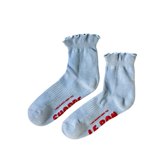 Le Bon Shoppe Ruffled Hugger Crew