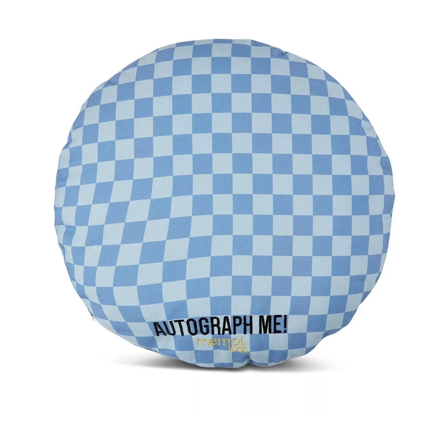 Memoi Blue Camp Smile Autograph Pillow