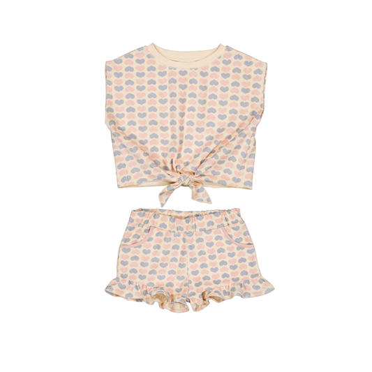 Louis Louise Pink T-Shirt Madonna Set