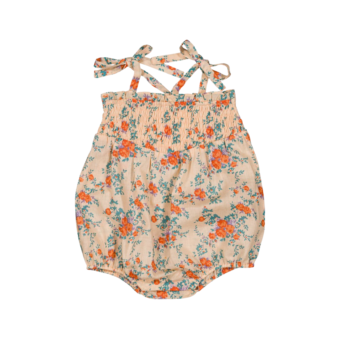 Louis Louise Nude/Orange Ava Romper
