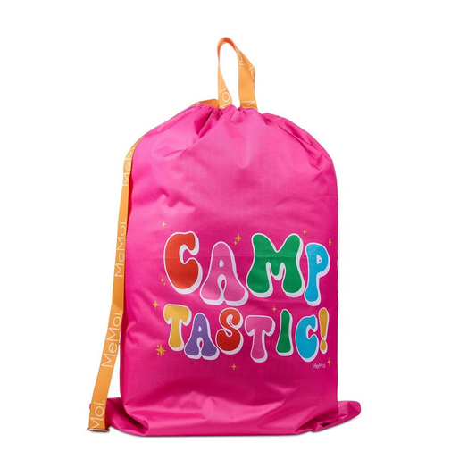 Memoi Hot Pink Camp Tastic Laundry Bag