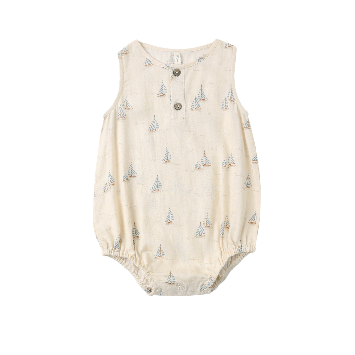Rylee+Cru Natural Sail Beau Romper