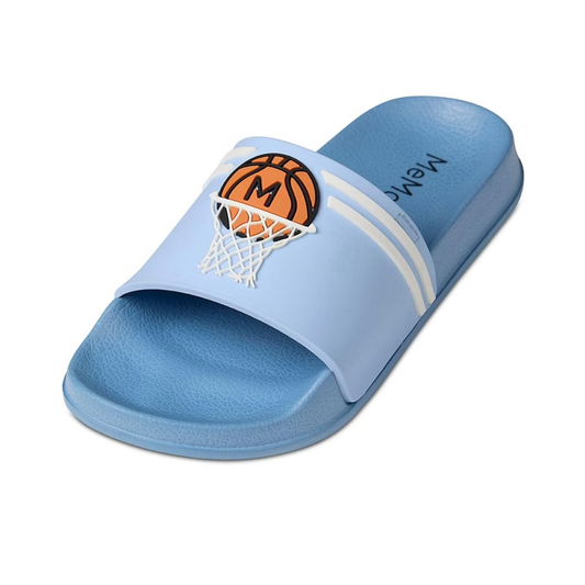 Memoi Blue Basketball Slide