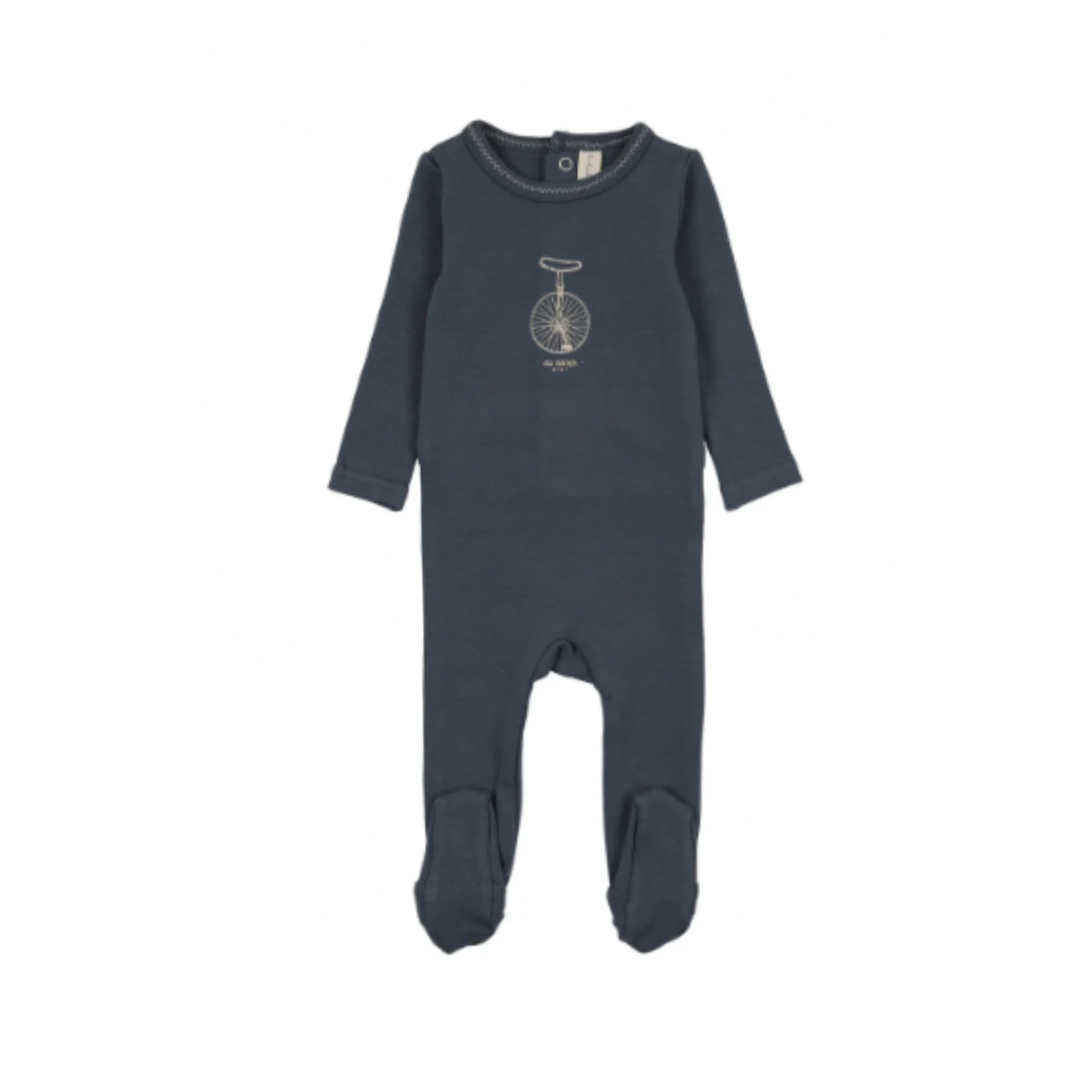 Lilette Off Navy Bicycle Footie