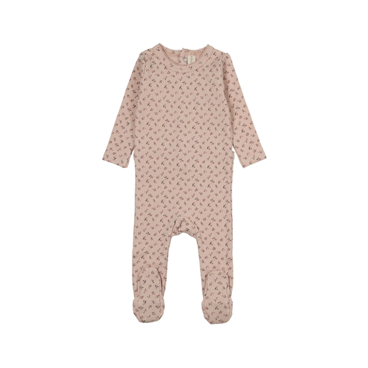 Lilette Pale Pink Cherry Blossom Footie