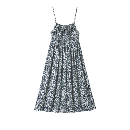 Rylee+Cru Navy Delia Floral Sleeveless Dress