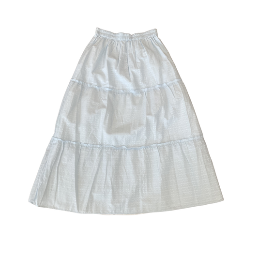 Theme Bella Pastel Blue Heart Maxi Skirt