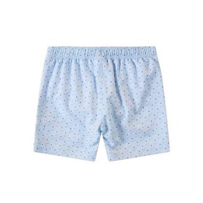 Memoi Logo Print Swim Trunk