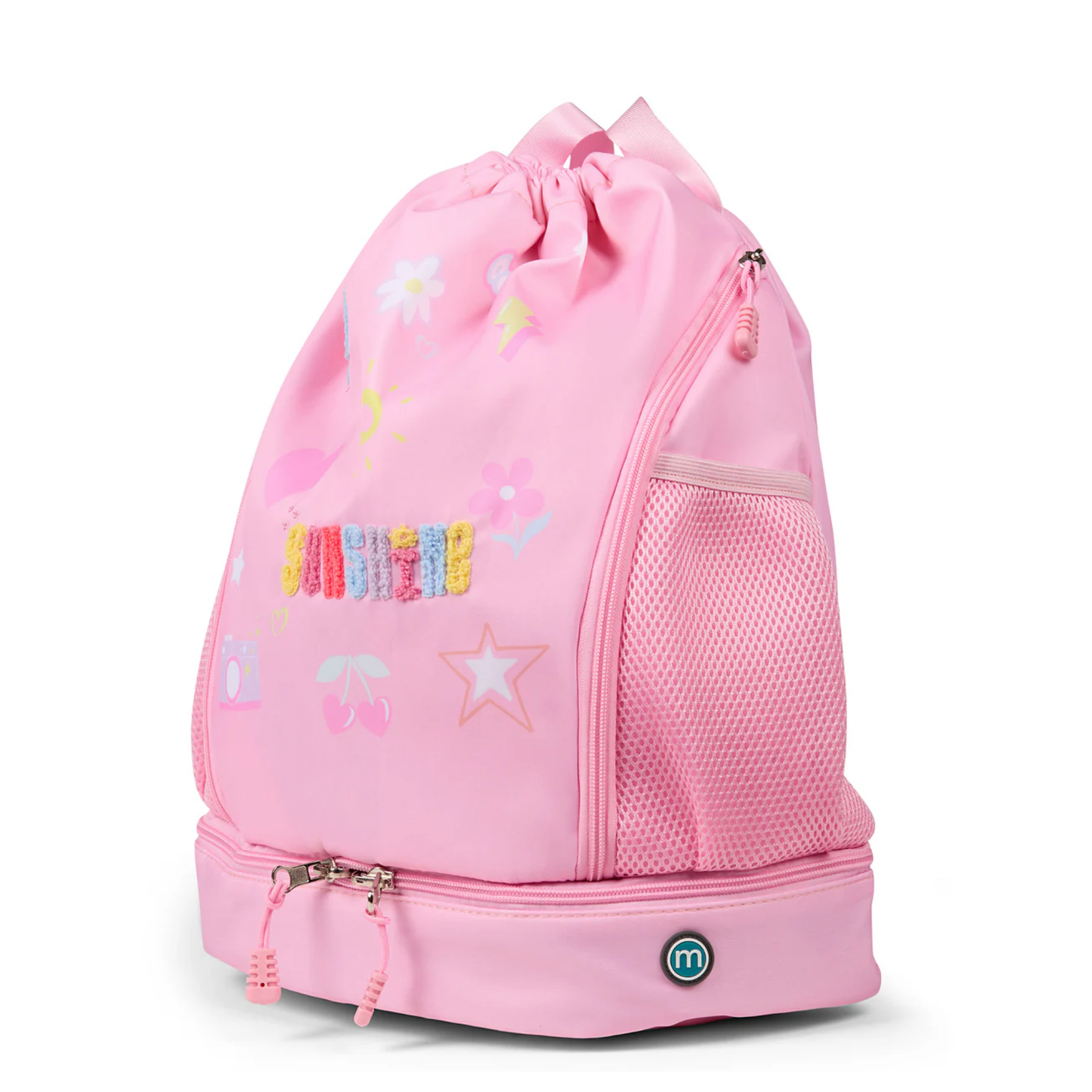 Memoi Lilac Sayings & Logos Bag