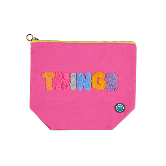 Memoi Hot Pink Things Pouch