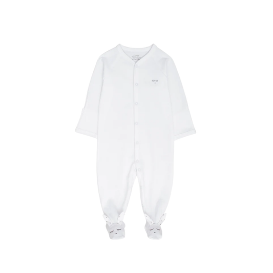 Livly White Bunny Simplicity Footie