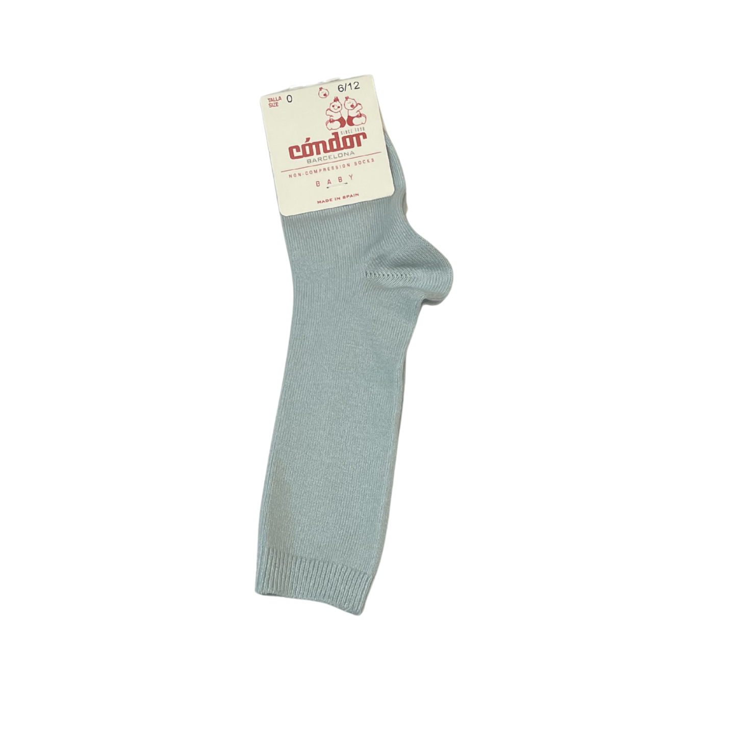 Condor 495 Mist Flat Cotton Knee Socks