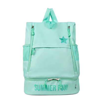 Memoi Seafoam Green Summer Fun Bag